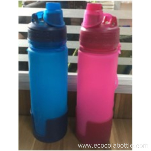 500mL Solid Color Silicone Bottle Style 2